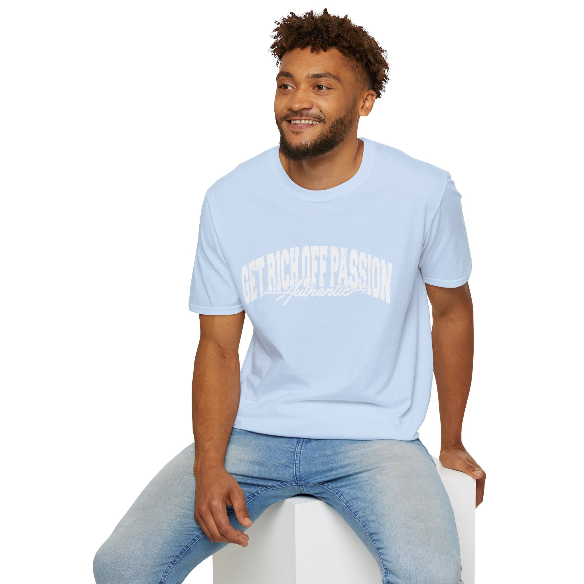 Get Rich Off Passion Authentic Tee