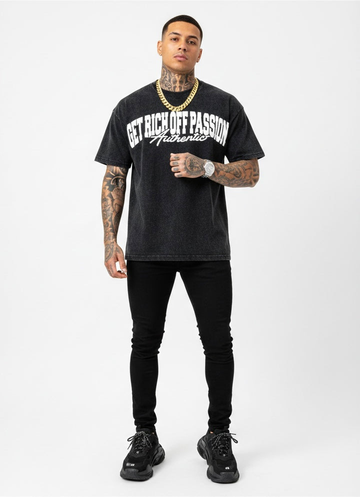 Members Only Oversized Washed T-Shirt