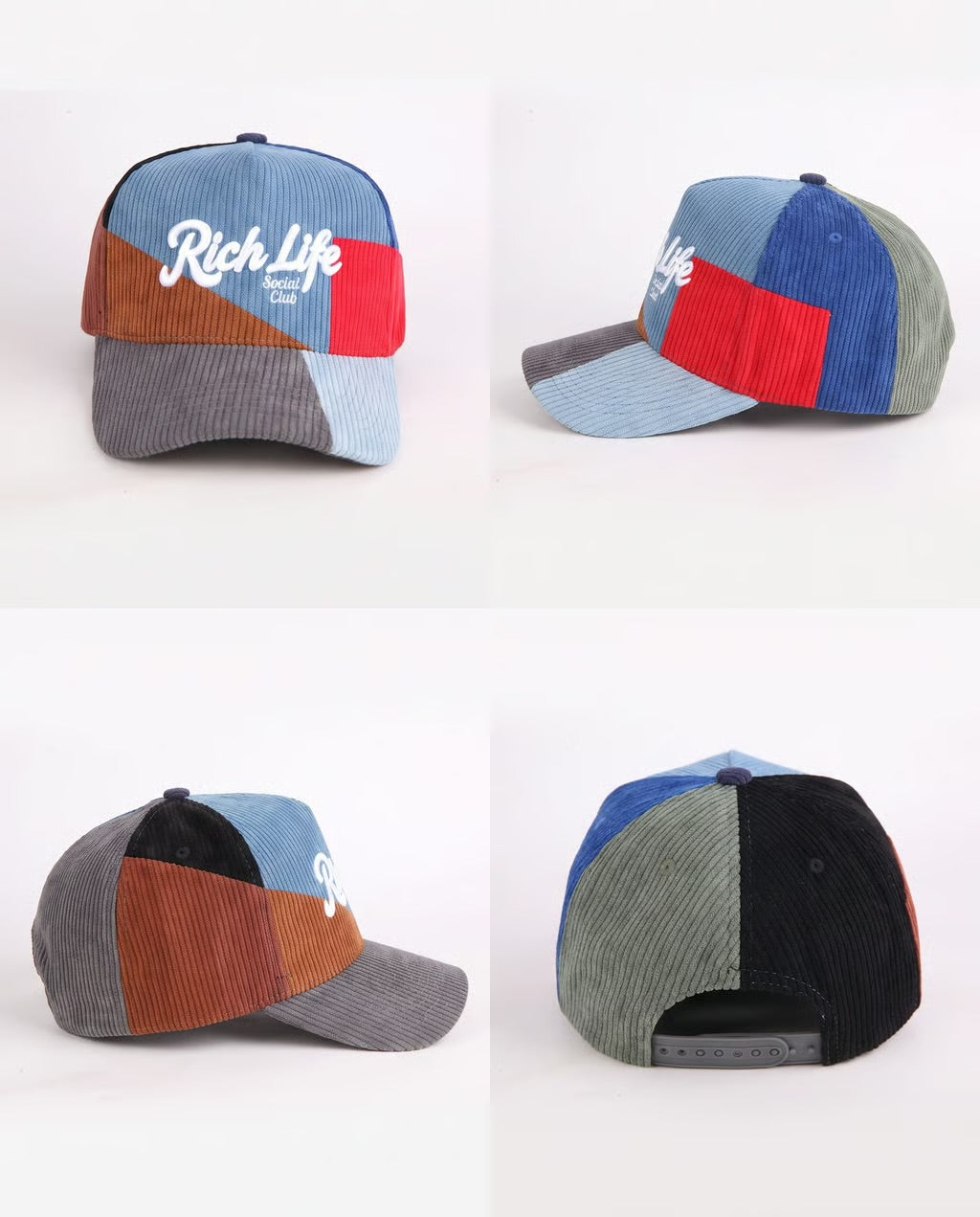RLSC Corduroy Panel Hat