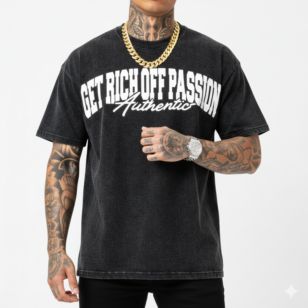 Members Only Oversized Washed T-Shirt