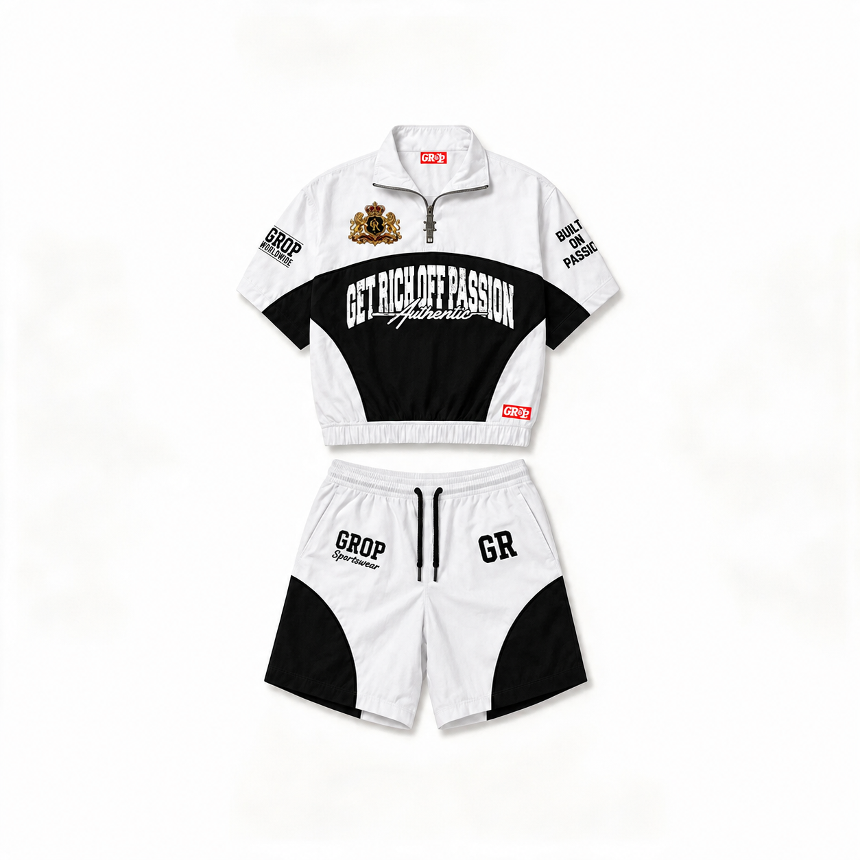 Club Sport Short Set - Black