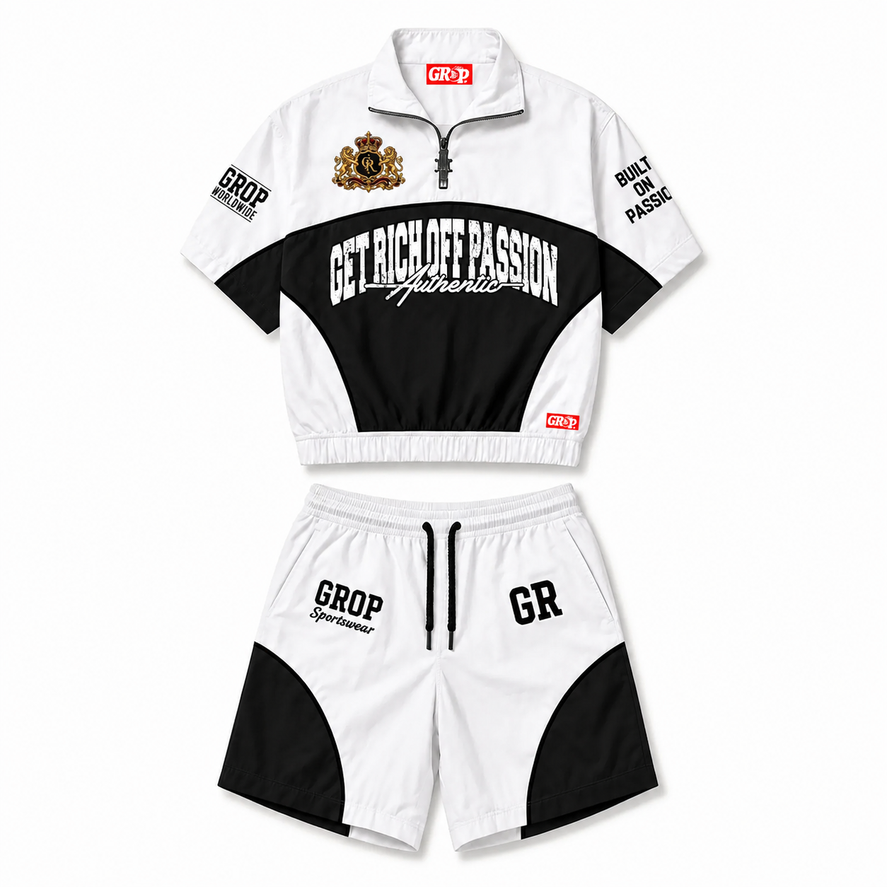 Club Sport Short Set - Black
