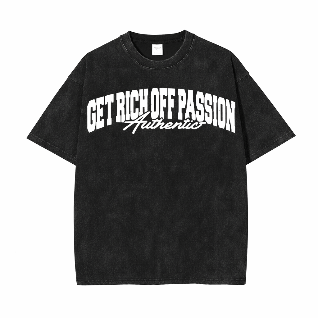 Members Only Oversized Washed T-Shirt