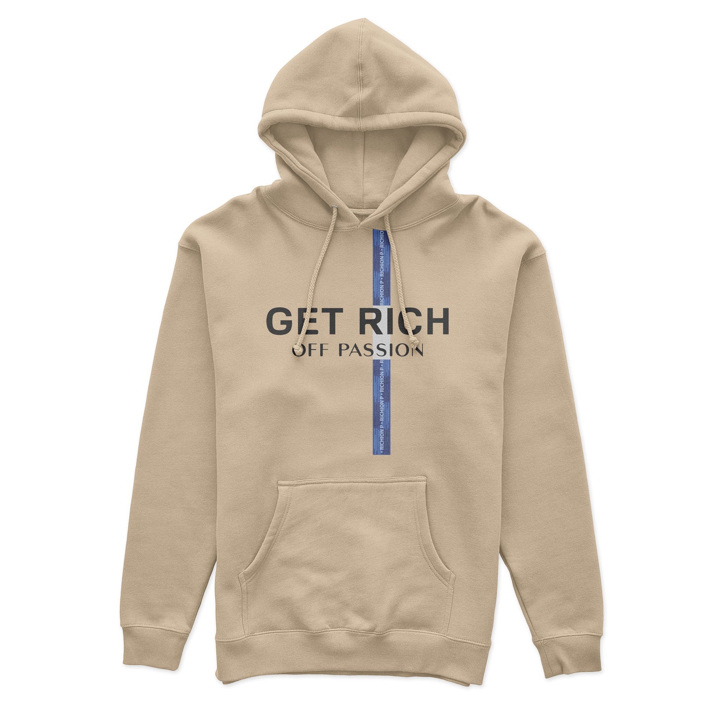 Signature Blue Strip Hoodie