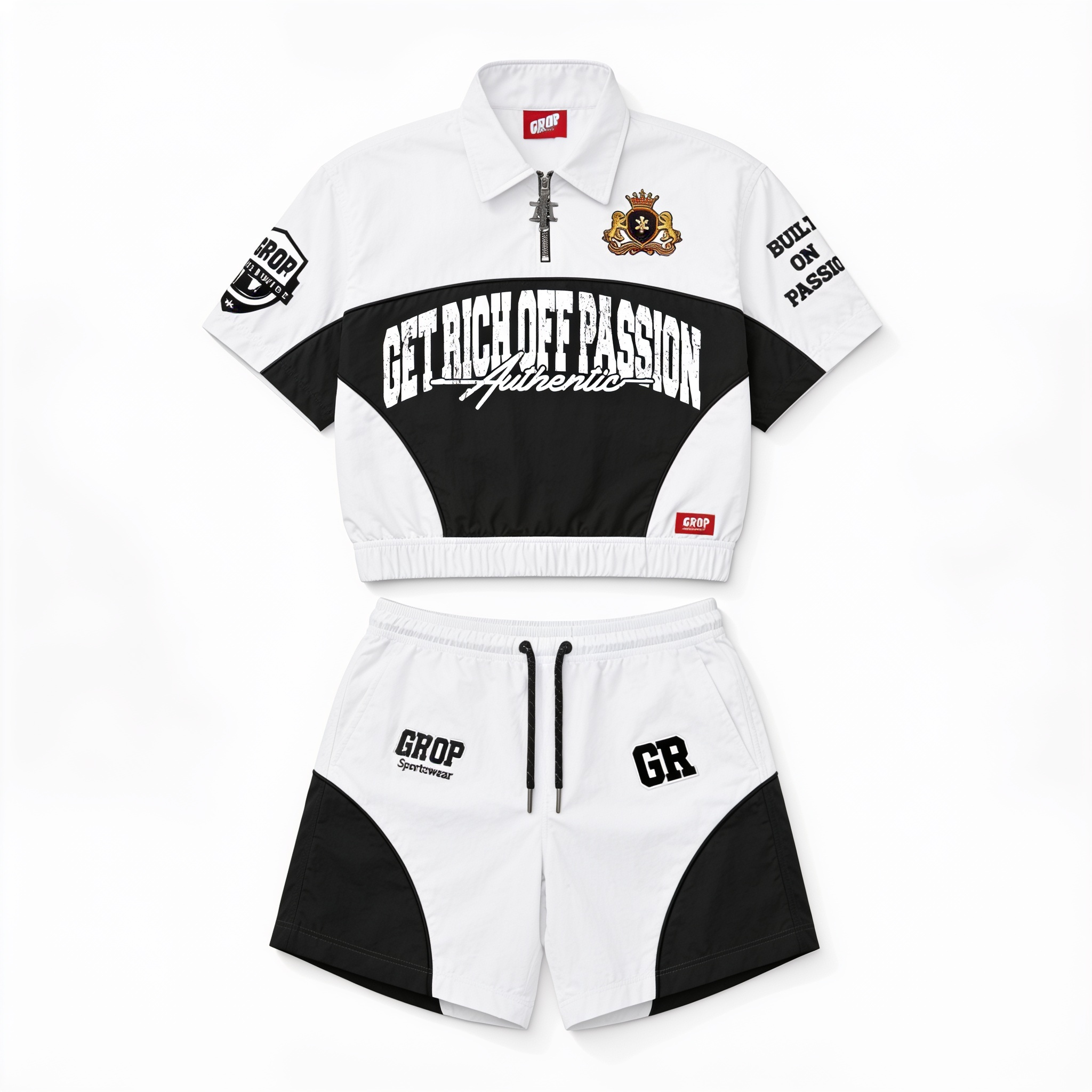 Club Sport Short Set - Black