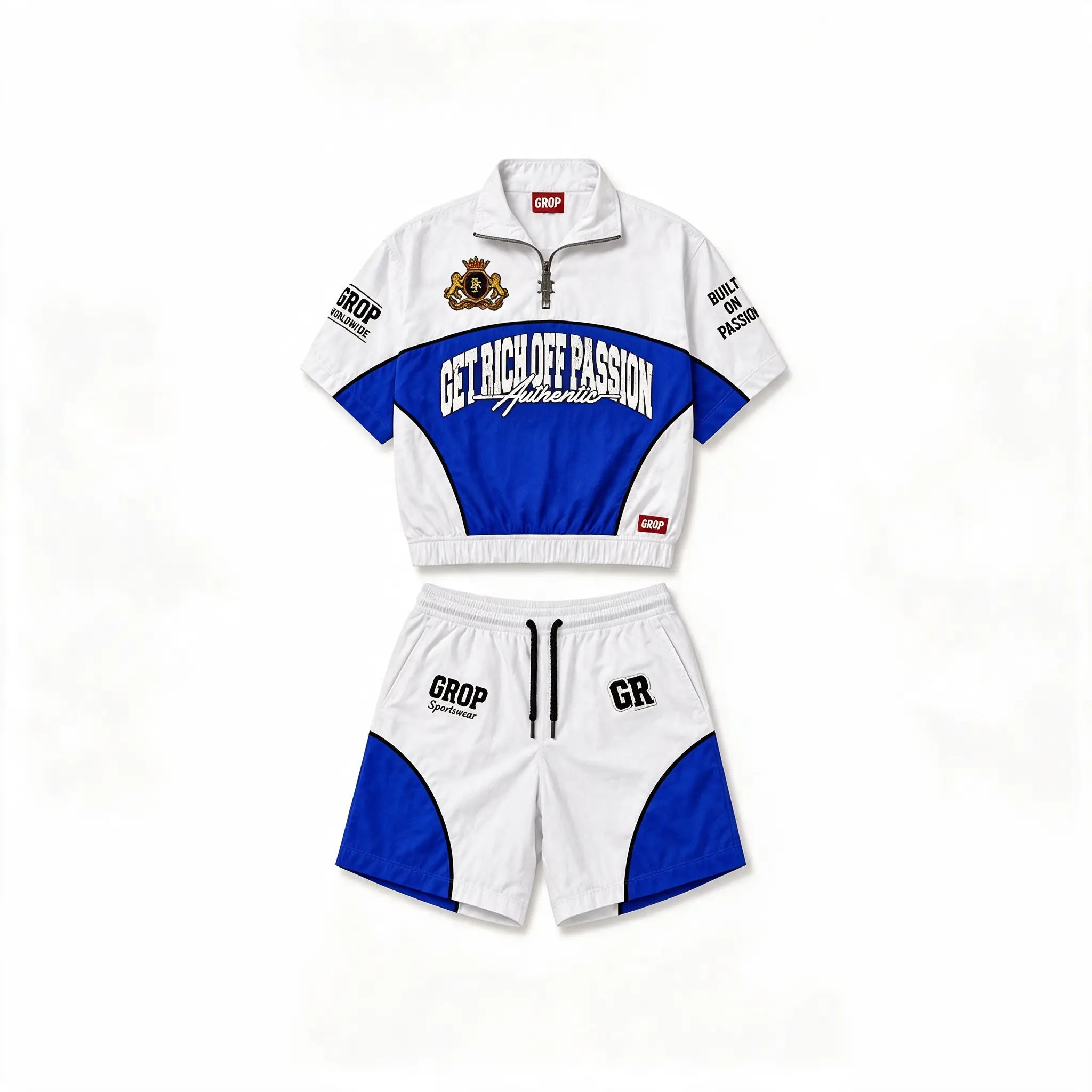 Club Sport Short Set - Royal Blue